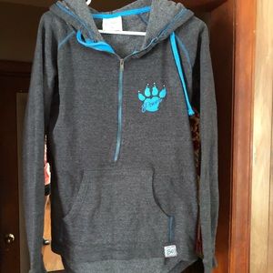 Half zip hoodie